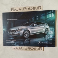 Mercedes leaflet catalog brochure Poster The New CLS Class Mercy CLS350 CLS 350 Shooting Brake 2012