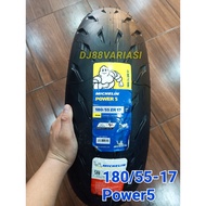 Michelin pilot Power5 tires 180/55-17 rear tires er6 kawasaki z800 zx636