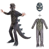 Halloween cos costume Godzilla Cosplay Stage Jumpsuit Doll Costume Children Jumpsuit Performance Cos