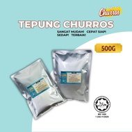 Tepung Churros 500g, (Resepi tanpa telur)