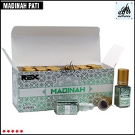 Madinah White Oud 4ml Rex Pati Minyak Wangi Unsex Attar No Alcohol Attar Long Lasting