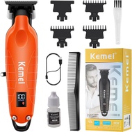 Kemei 2293 Professional Hair Beard Trimmer Men Barber Rechargeable Finish Hair Cutting Machine Zero 