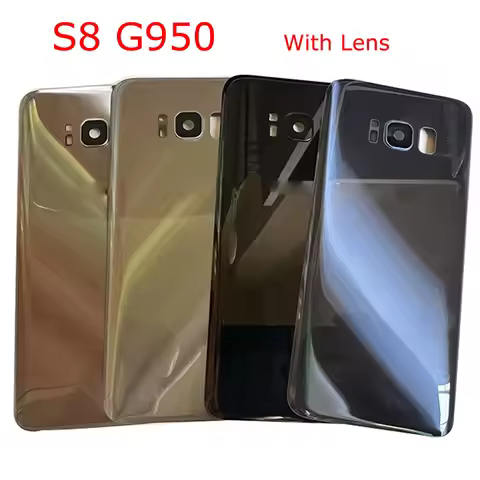 AAA Quality S8 Housing For Samsung Galaxy S8 G950 5.8" Glass Battery Back Cover Repair Replace Door