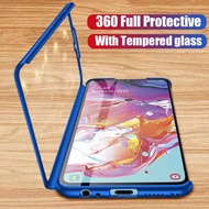 360 Full Protective Phone Case For Samsung Galaxy J2 J5 J7 Prime J3 J5 J7 Pro A20E CaseProtective Cover With Tempered Glass