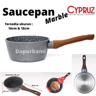 Cyprus Milk Pot 18cm • Cyprus Saucepan Ceramic Marble 18cm
