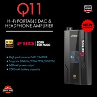 FIIO Q11 / Q 11 PORTABLE HI-FI DAC AND HEADPHONE AMPLIFIER / DAC AMP - ERCHIARA SHOP