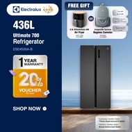 Electrolux (ESE4500A-B) 436L UltimateTaste 700 Side by Side Refrigerator Fridge