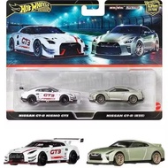 Hot Wheels Premium 2 Pack Nissan Nismo GT3 Vs NissanGTR R35 Racing CarGTR