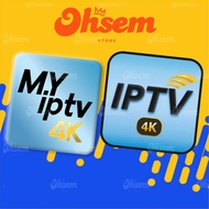MYIPTV4K IPTV4K RENEW TOPUP RELOAD 3 / 6 / 12 BULAN MYIPTV 4K IPTV 4K lPS