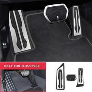 LHD Car Pedal Cover for BMW X1 F48 X2 F39 2016-2024 Gas Fuel Brake Pedals Pads Protector Stainless S