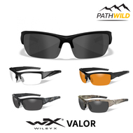 WILEY-X VALOR MATTE BLACK FRAME แว่น Tactical ที่ออกแบบให้เปลี่ยนเลนส์ได้   ผ่านมาตรฐานของกองทัพสหรัฐ และ ANSI มีความปลอดภัยสูง