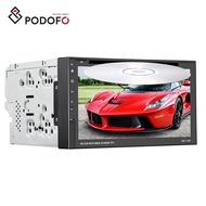 Podofo 2 Din Car DVD Player In Dash Car Radio Autoradio 7" Touch Screen Car MP5 Player BT FM 7 Color