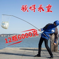 Fishing Net 3m 4m Dip Net Rod Fishing Net Fishing Dip Net Pocket Telescopic Rod Stainless Steel Dip 