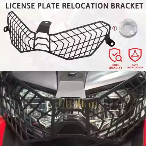 For QJMOTO SRT750 SRT750X SRT 750X 800 SRT800 SRT600 800SRT 750SRT Headlight Head Light Guard Protec