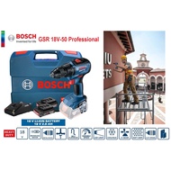 Bosch GSR 18V-50 Professional Brushless Cordless Drill Driver