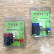 "Male Thread Coupler" aircond meter adapter for 134a system