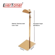 Evertoner Túi xách màn hình kim loại giá có thể điều chỉnh đánh bóng Túi Xách Giá trưng bày Túi