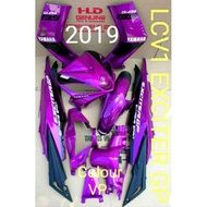 Yamaha LC135 V1/V2/V3/V4 HLD Exciter GP 2019 Cover Set Purple VP 2019 135LC Coverset Exciter135