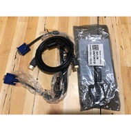 Orginal Dell Monitor VGA HDMI DISPLAY PORT TO DVI Cable New