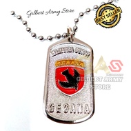 Kalung Logo Bareskrim Pria Militer titanium Casual Fashion Murah Toko Gilbert Army Store - Grosir