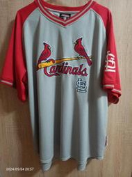 美國職棒 MLB 聖路易斯 SL 紅雀 Cardinals電繡球衣  大聯盟