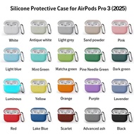 For AirPods Pro 3 Pro3 2025 Cover Silicone Cases For Apple AirPods Pro 3 Fundas Earphone Accessories