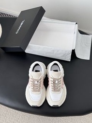 Chanel 新款銀角大王運動休閑鞋 百搭小白鞋 Size_35-40