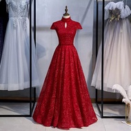 gaun Aline gaun wedding dress gaun pengantin gaun party gaun dress lengan pendek gaun panjang