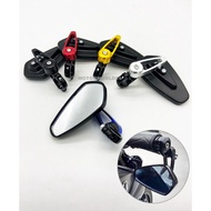 SIDE MIRROR BLACK ALLOY SIDE MIRROR BAR END BALANCER / BALANCER SIDE MIRROR / MIRROR ENDBAR Y16ZR Y1