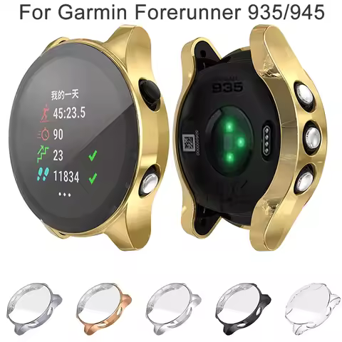 For Garmin forerunner 935 945 Accessories Frame TPU Screen Protective Protective Case Cover Shell