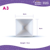 Resin Mold (Silicone) Shiny Size: 6x6cm. (A3)-Easy