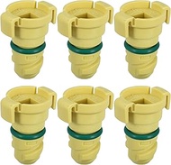 A ABSOPRO Pack of 6 Car Engine Oil Drain Plug Replacement FT4Z-6730-A BC3Z-6730-A