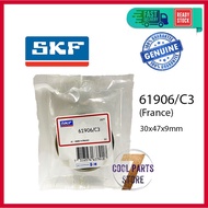 61906 C3 6906 SKF France Bearing 61906 C3 (30 X 47 X 9mm) Camshaft Bearing- 100% ORIGINAL