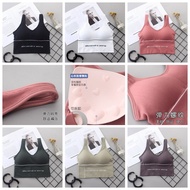 Yoga sports underwear vest female belt chest pad professional shockproof gather quick-drying running