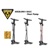 TOPEAK FLOOR PUMP JOEBLOW RACE 200psi MOUNTAIN BIKE ROAD BIKE