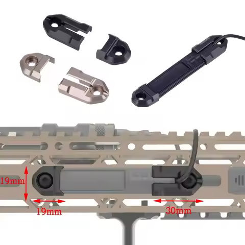 Tactical Weapon Flashlight Surefire Scout Light Pressure Pad Switch Mlok Rail Mount for M600 M300 Ai