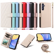 Wallet Casing For Samsung Galaxy S24 Ultra S24 Plus S24 FE A15 A25 A35 A55 M23 F23 5G A05 A05S M13 4