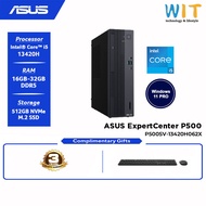 ASUS ExpertCenter P500SV-13420H062X (Intel Core i5-13420H/16GB-32GB RAM/512GB SSD/Wired KB & MS/W11 