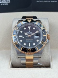 二手 USED  ROLEX 勞力士 SEA-DWELLER 126603 黑色 2021年1月 全套 FULL SET