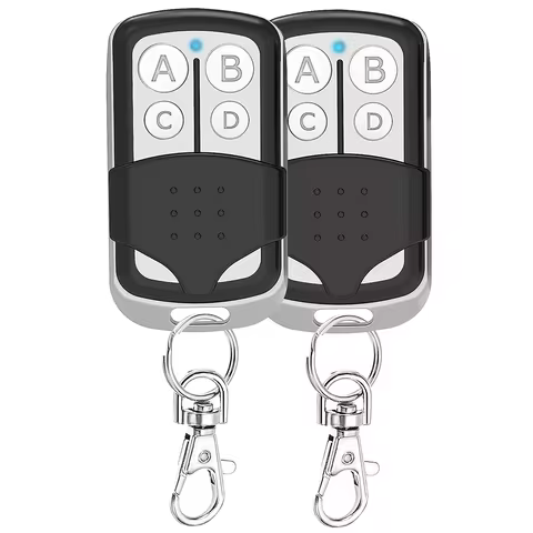 Universal Garage Door Opener Remote Transmitter ABCD Lock Unlock 4 Button 433MHz for 4 Channel Gate 