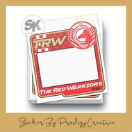 Kelantan FC TRW Roadtax Cover Car Sticker