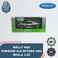 Nex welly Porsche 918 Spyder Abu Scale 1:24 Welly Door Openable Diecast Toy Original 100% New
