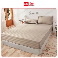 Ga Giường Ga Bo Chun Cotton 3F Hàng Mềm Mịn Bóng Đẹp Đủ Kích Thước ( Chưa Kèm Vỏ Gối )