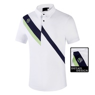Golf Short-Sleeved Men's Summer POLO Shirt Golf Stretch Breathable Sports T-Shirt#2202 S7WP