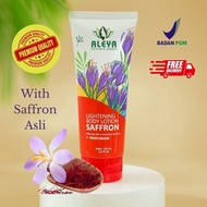 Saffron Lotion | [100ml/BPOM] Aleya Saffron Lotion | Aleya Whitening Hand Body | Body Whitening Loti