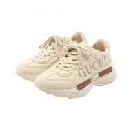 【二手，A級】Gucci GUCCI Rhyton Logo 女士真皮運動鞋