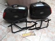Paket 3in1 terdiri dari 2 side box GIVI V35 ori Italy & bracket Z250