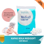 [GPP] Medisoft Cotton Ball Cotton Ball/ contains 120 balls