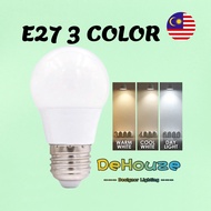 DeHouze 1Pc E27 12w LED 3 Colour (Daylight,Cool White,Warm White) Globe Led Bulb (MGB-E27-12W-3C)