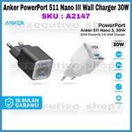 Anker PowerPort 511 Nano III Wall Charger 30W - SKU : A2147